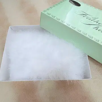 새상품급 화이트 퍼 숄 성인식