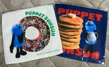 퍼펫 스 미니 타월 팬케이크 도넛