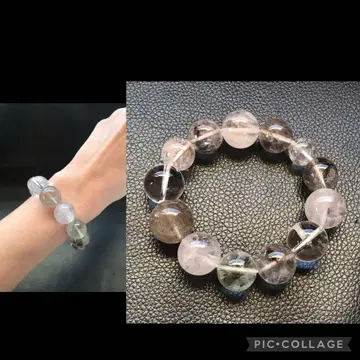 화이트 계열 빅볼 믹스 스톤 블레스 16.3cm