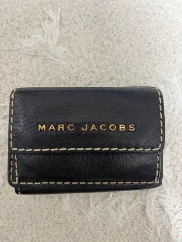 MARC JACOBS 블랙 3단 폴더형 지갑