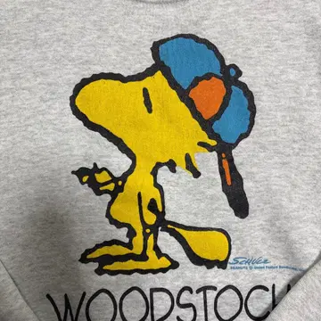 우드스탁 트레이닝복 스누피 맨투맨 구제 의류 올드 스누피