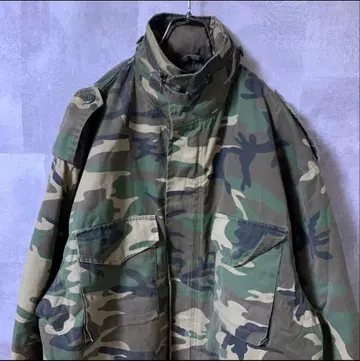 PARKS 밀리터리 M65 자켓 카모 패턴