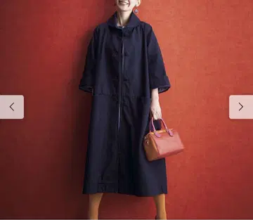 써니클라우드 데님 코쿤 코트 3L