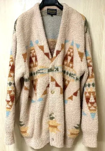 [ PENDLETON ] 플리스 가디건 아이보리 M 사이즈
