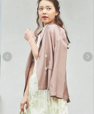 노엘라 시어 더블 자켓