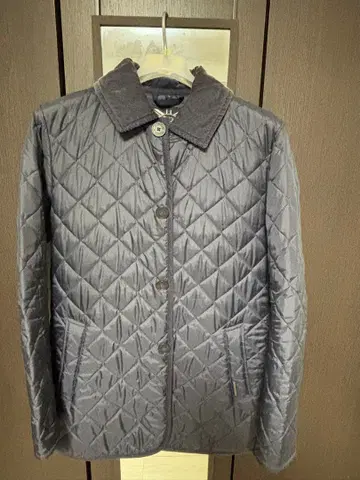 LAVENHAM 그레이 퀼팅 자켓 38