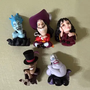 디즈니 빌런즈 어깨 쿵 Fig. 5체 세트