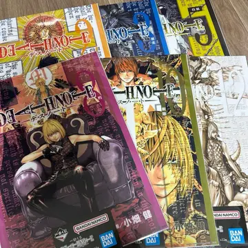 제일복권 데스노트 F상 클리어 포스터 6종 세트