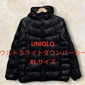UNIQLO 울트라 라이트 다운 파카 XL 사이즈 블랙 블랙