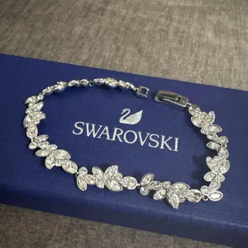 Swarovski 리프 모티브 팔찌