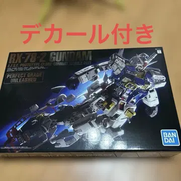 [ PG unleashed ] RX-78-2 GUNDAM PG 데칼 포함