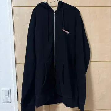 XLARGE 블랙 후드티