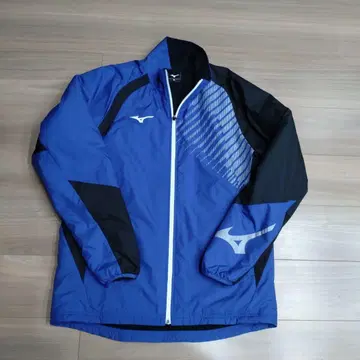 미즈노 블레스서모 패딩 자켓 XL 블루 블랙