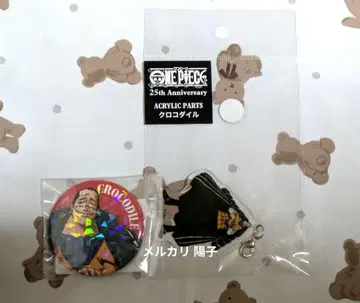 원피스 크로커다일 아크릴 부품 올스타 캔뱃지