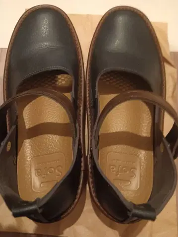 새상품급 Bell&Sofa 카약 마그넷 스트랩 신발 22.5cm