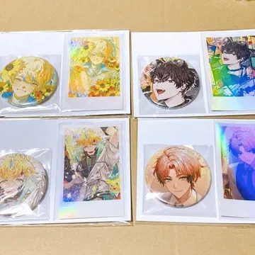 니지산지 캔뱃지 폴라로이드 세트 Oriens 마나 리토 잇테츠 웬