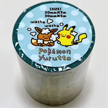 포켓몬 윳토 마스킹 테이프 카나헤이 와샤와샤 이브이