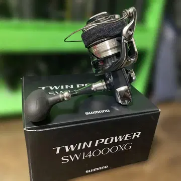 새상품급 SHIMANO TWIN POWER SW14000XG 스피닝 릴