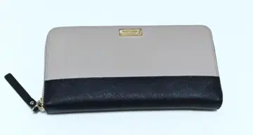 kate spade 장지갑 베이지/블랙