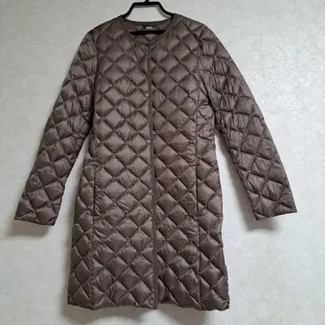 UNIQLO 브라운 퀼팅 다운 자켓