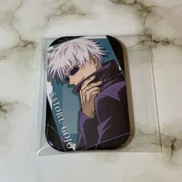 주술회전 마루카쿠 캔뱃지3 고죠 사토루 캔뱃지 스퀘어 캔뱃지