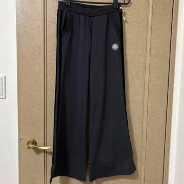 adidas 블랙 와이드 팬츠