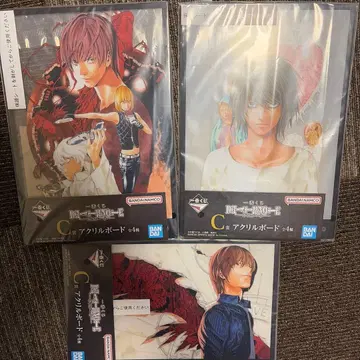 제일복권 데스노트 c상 아크릴 보드 3종 세트