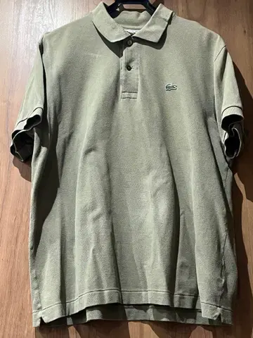LACOSTE L1212 피케 셔츠 FR5 올리브
