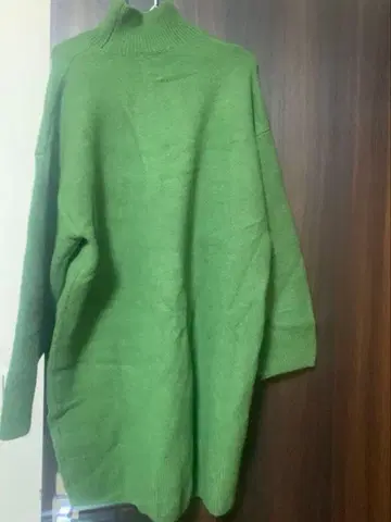 ZARA 그린 니트 원피스 S 사이즈