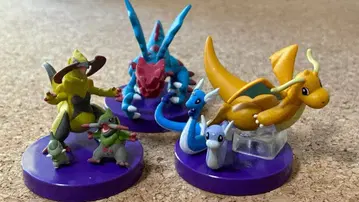 [ 중고 ] 입체포켓몬 도감 망나뇽계 액스라이즈계 터검니