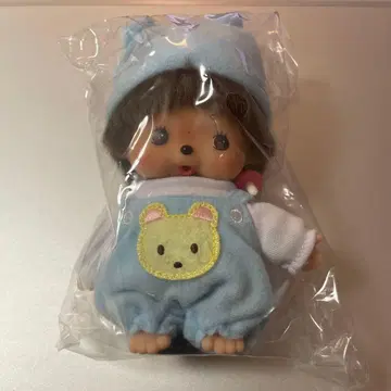 베비치치 스카이블루 곰 자수 오버롤 남아