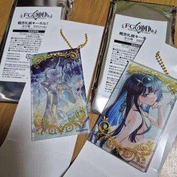 FGO 10th Anniversary 개념 예복 키링 세트 로손