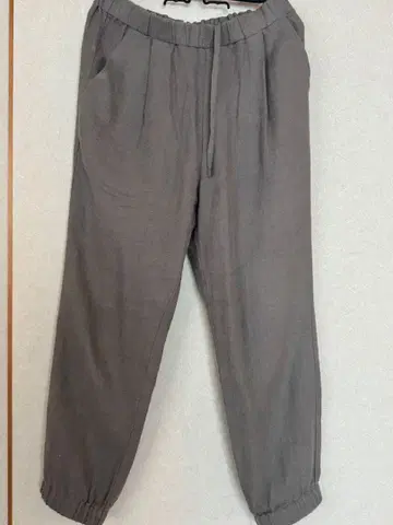 evam eva 그레이 울 린넨 팬츠 남성용 S