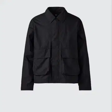 유니클로 c 코튼 숏 블루종