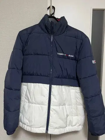 TOMMY JEANS 리버서블 다운 자켓