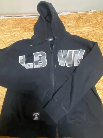 LBWK 카모 패턴 후드티