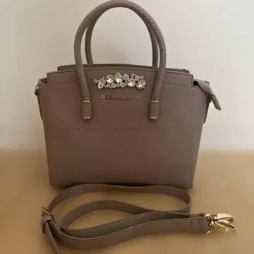 JILLSTUART 비쥬 로얄 토트 포기 그레이