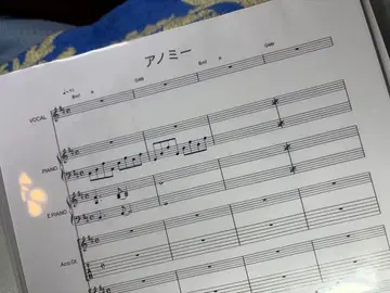 [ amazarashi 악보 ] 아노미 밴드 스코어