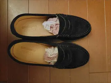 HARUTA x SHISHIKUI 로퍼 블랙 24cm