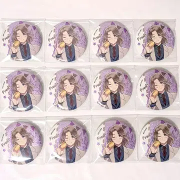 헤타리아 프랑스 길거리 음식 캔뱃지