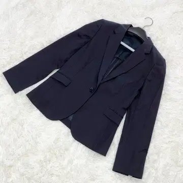 LES MUES 테일러드 자켓 이탈리아제 울 광택 여성용