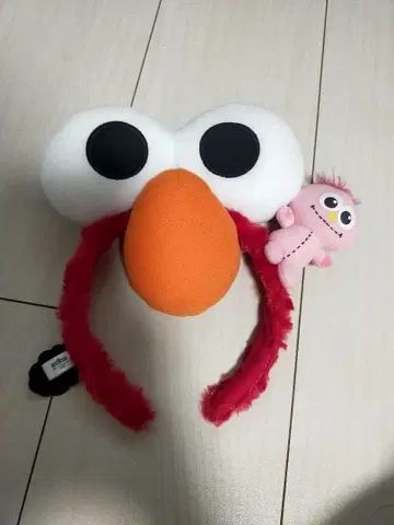 엘모 머리띠 핑크 캐릭터 포함