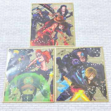 원피스 색지 ART 3장 film GOLD