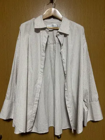 LAGUNAMOON 라그나문 스트라이프 셔츠 셔츠 여성용 의류