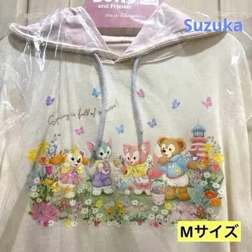 [ 새상품 ] 디즈니 컴파인드스프링 후드티 M 더피&프렌즈