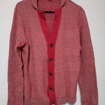 45R 자카드 니트 가디건