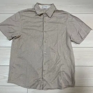 캘빈 클라인 반팔 셔츠 M 베이지