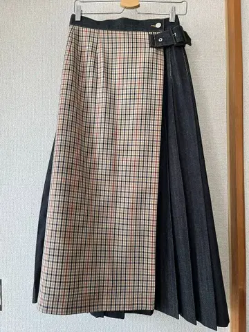 MACKINTOSH 매킨토시 데님 랩 스커트