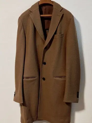 UNITED ARROWS 체스터 코트 카멜