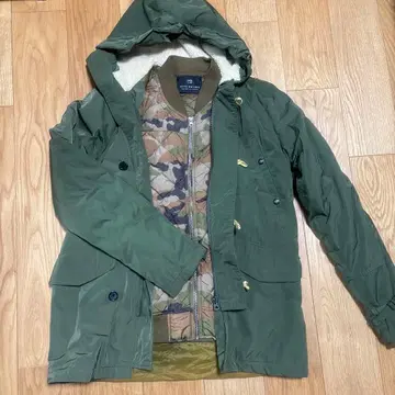 SCOTCH&SODA 블루종 부착 모즈 코트